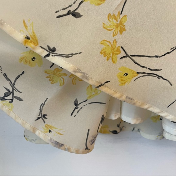 ModCloth Ivory & Yellow Floral Sundress Size: 2X - Picture 8 of 9